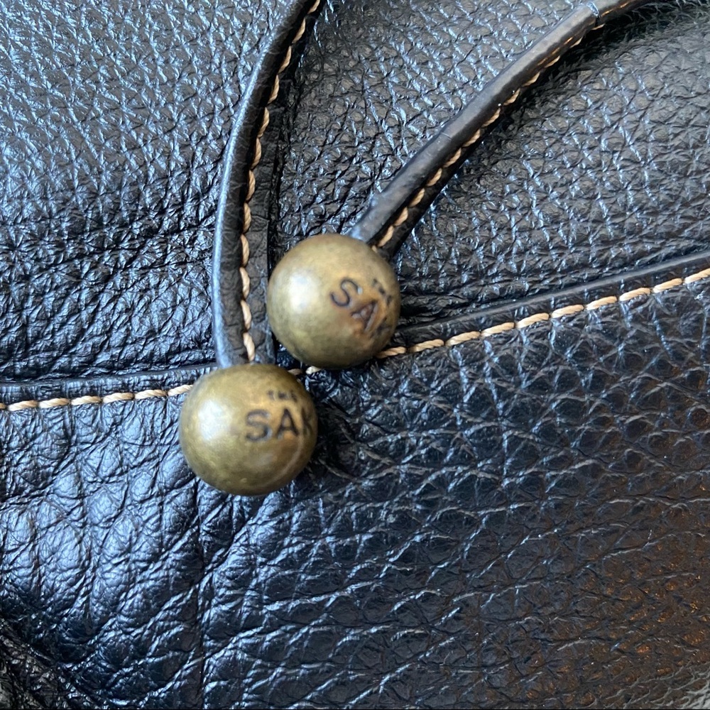 The Sak Black Leather Shoulder Bag - Picture 6 of 11